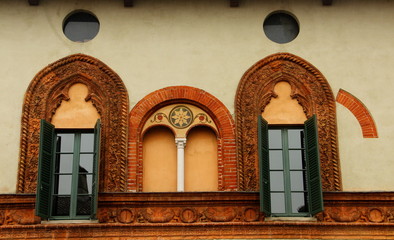 Soncino, pozzo artesiano all'interno della Rocca