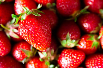 Fresh Strawberry Background