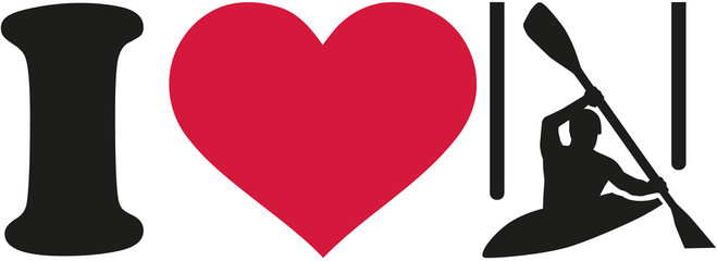 I love canoe slalom picture