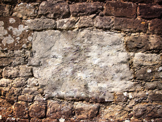 Old stone wall background with clear space for your text
