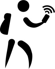 Fototapeta premium Geocacher icon