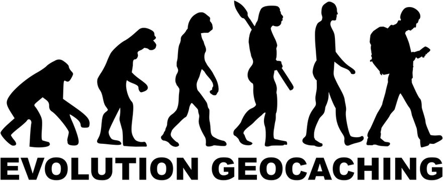 Evolution geocaching