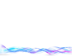 Lines shiny blue mosaic