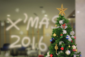 Naklejka premium Christmas tree