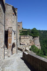 Obraz premium Toscana,il paese di Sorano,Grosseto.