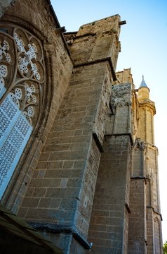 Minarett auf früherer Kathedrale in Famagusta, Zypern