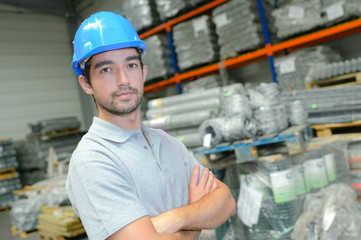 confident worker