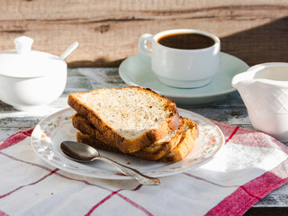 crispy toast for breakfast