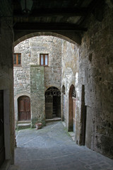 Fototapeta na wymiar Italia,Toscana,Sorano.