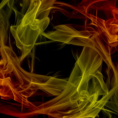 abstract background smoke curves and wave