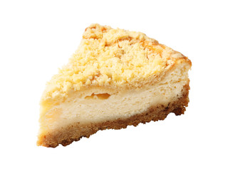 piece of homemade cheesecake