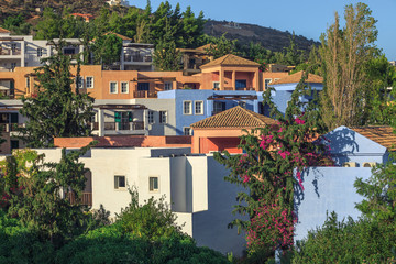 Fototapeta na wymiar Traditional real estate of Crete