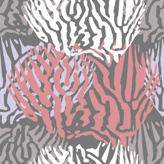 Seamless vector background with a nautical theme