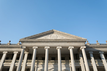 Beautiful Architecture in Deoksugung Palace at Seoul city , Kore