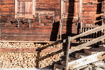 altes Bauernhaus Teilansicht