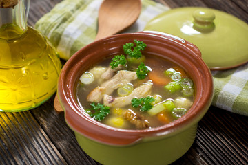 Chicken soup