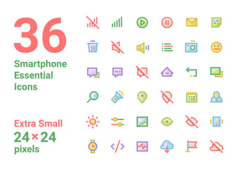 Smartphone Essentials (Colored)