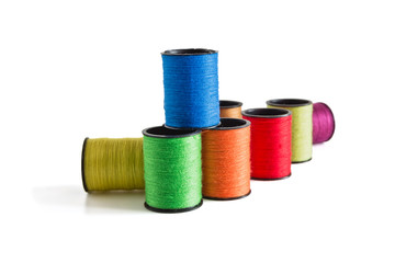 Spools of thread