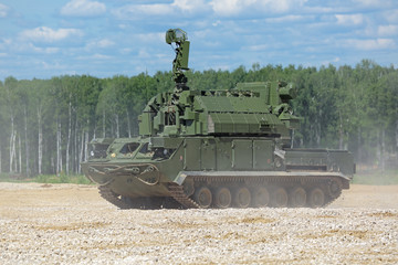 Fototapeta premium Anti-aircraft missile complex
