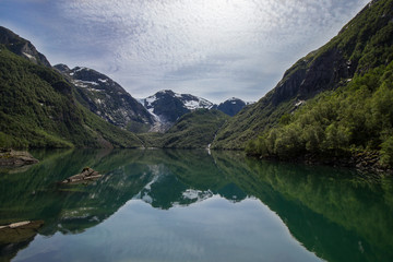 Norwegian lake Bondhus