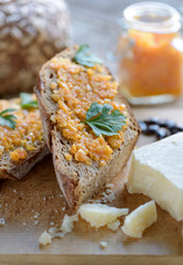 Healthy and diet sandwich