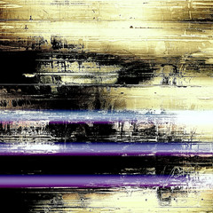 Designed grunge texture or background. With different color patterns: yellow (beige); brown; purple (violet); white; black