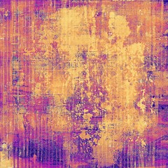 Old abstract grunge background, aged retro texture. With different color patterns: yellow (beige); brown; red (orange); purple (violet)