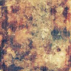 Computer designed highly detailed vintage texture or background. With different color patterns: yellow (beige); brown; red (orange); black