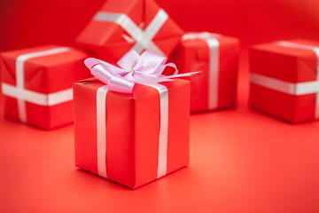 red gift box