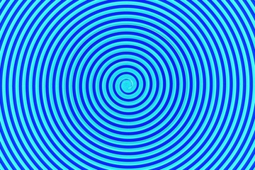 abstract blue spiral