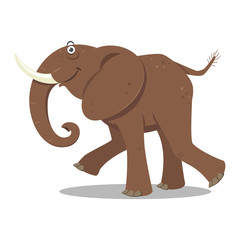 Cartoon Elephant, vector