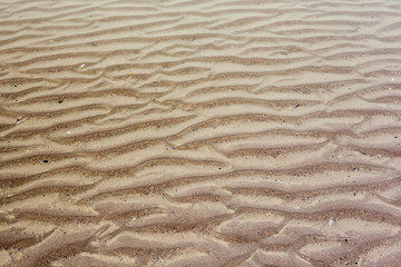 the colorful sea sand