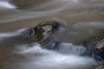 creek flowing over the rocks