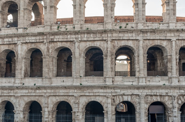 Obraz premium Rome, Italy: Colosseum, Flavian Amphitheatre,