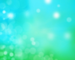 Fototapeta premium Blue and green abstract light background