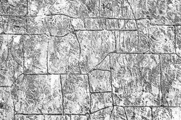 Brick texture with scratches and cracks