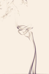 Naklejka premium abstract background smoke curves and wave