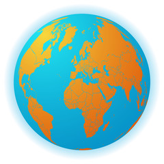 Dying World / 3D Earth / No living thing here