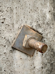 bolt in concrete colum