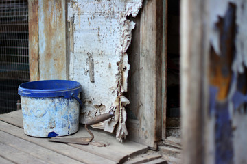 вид в деревне