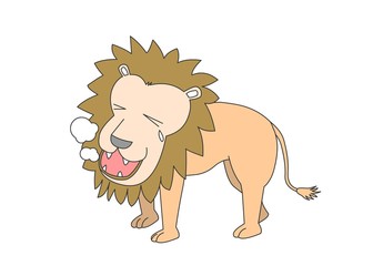 cooltree1512_동물캐릭터_ 사자