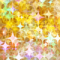 dots illumination Orange kirakira