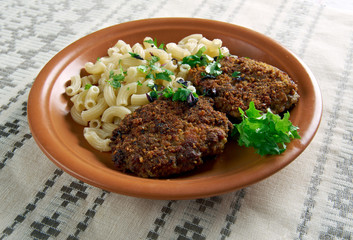 Cutlets from the liver