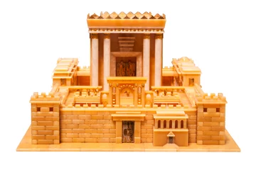 Fotobehang Tempel deel van de tempel van Herodes