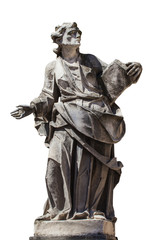 Obraz premium vintage sculpture monk