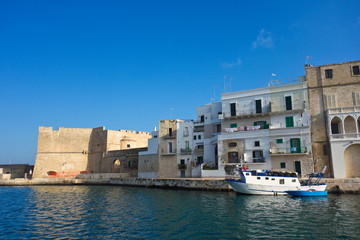 Panoramic view of Monopoli. Puglia. Italy.