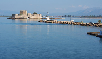 Fort Bourtzi &agrave; Nauplie Gr&egrave;ce