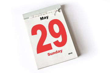 29. May 2016