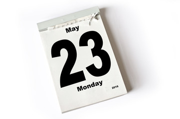 23. May 2016