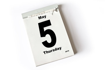 5. May 2016